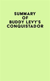 Summary of buddy levy's conquistador cover image