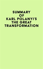Summary of karl polanyi's the great transformation cover image