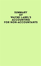 Summary of wayne label's accounting for non-accountants cover image