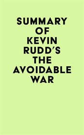 Summary of kevin rudd's the avoidable war cover image