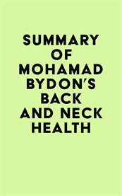 Summary of mohamad bydon's back and neck health cover image