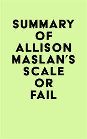 Summary of allison maslan's scale or fail cover image