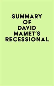 Summary of david mamet's recessional cover image