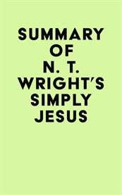Summary of n. t. wright's simply jesus cover image