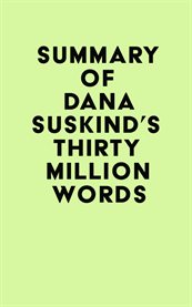 Summary of dana suskind's thirty million words cover image