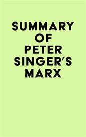 Summary of peter singer's marx cover image