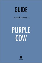 Guide to seth godin's purple cow cover image