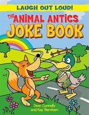 The animal antics joke book cover image