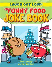 The funny food joke book cover image