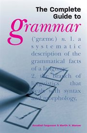 The complete guide to grammar cover image