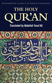 The holy qur'an cover image