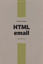 A pocket guide to html email cover image