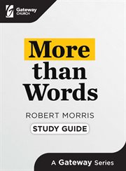 More than words study guide cover image