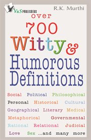 Over 700 witty & humorous definitions cover image