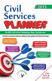 Civil services planner 2015 cover image
