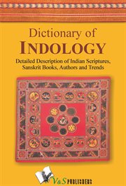 Dictionary of indology cover image