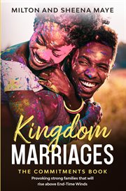 Kingdom marriages. The Commitments Book cover image
