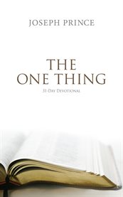 The one thingئ31-day devotional cover image