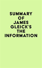 Summary of james gleick's the information cover image