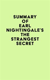 Summary of earl nightingale's the strangest secret cover image