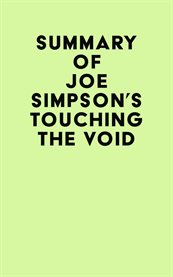 Summary of Joe Simpson's Touching the Void cover image