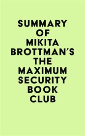 Summary of mikita brottman's the maximum security book club cover image
