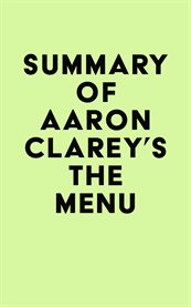 Summary of aaron clarey's the menu cover image