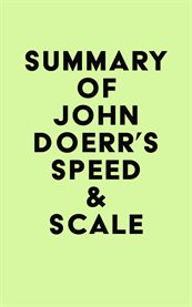 Summary of John Doerr's Speed & Scale cover image