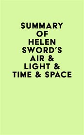 Summary of helen sword's air & light & time & space cover image