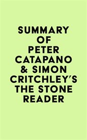 Summary of peter catapano & simon critchley's the stone reader cover image