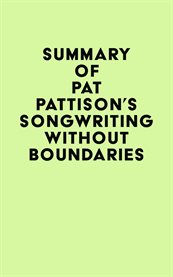 Summary of pat pattison's songwriting without boundaries cover image