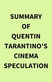 Summary of Quentin Tarantino's Cinema Speculation cover image
