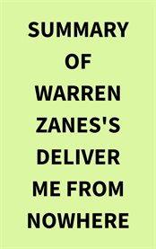 Summary of Warren Zanes's Deliver Me From Nowhere cover image