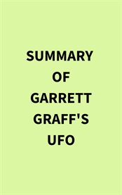 Summary of Garrett Graff's UFO cover image