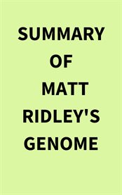 Summary of Matt Ridley's Genome cover image