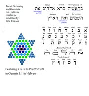 Torah Geometry and Gematria : 160 Patterns Created or Modified by Eric Eliason cover image