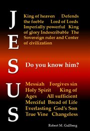 Jesus : Do You Know Him? cover image
