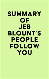 Summary of jeb blount's people follow you cover image