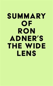 Summary of ron adner's the wide lens cover image