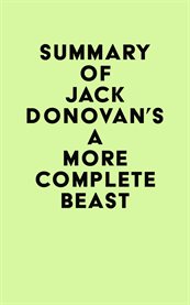 Summary of jack donovan's a more complete beast cover image