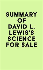 Summary of david l. lewis's science for sale cover image