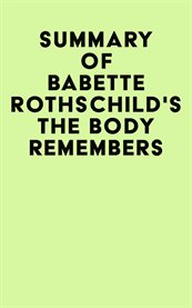 Summary of babette rothschild's the body remembers cover image