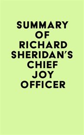Summary of richard sheridan's chief joy officer cover image