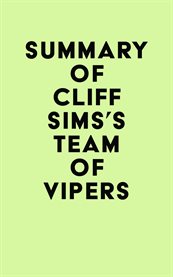 Summary of cliff sims's team of vipers cover image