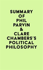 Summary of phil parvin & clare chambers's political philosophy cover image