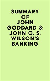 Summary of john goddard & john o. s. wilson's banking cover image