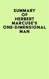 Summary of herbert marcuse's one-dimensional man cover image