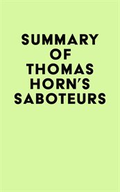 Summary of thomas horn's saboteurs cover image