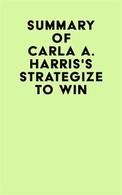 Summary of carla a. harris's strategize to win cover image