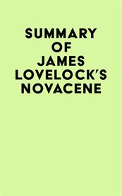 Summary of james lovelock's novacene cover image